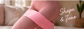 Crop of the supplied campaign artwork showing the resistance-band workout detail.