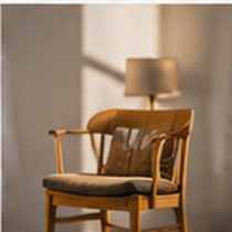 Illustrative lifestyle photograph for home textiles sample concept