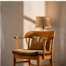 Illustrative lifestyle photograph for home textiles sample concept
