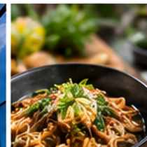 Illustrative lifestyle photograph for kitchen & dining sample concept