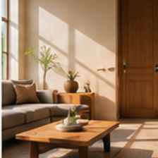 Illustrative lifestyle photograph for decor & craft sample concept