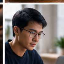 Illustrative lifestyle photograph for workspace sample concept
