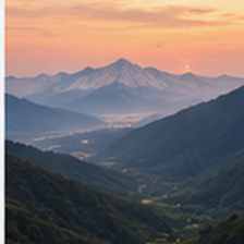 Illustrative lifestyle photograph for outdoor & camping sample concept