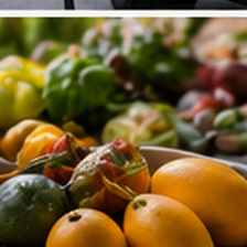 Illustrative lifestyle photograph for garden & sustainable home sample concept
