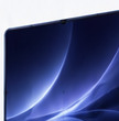 A luminous blue foldable screen pictured fully open.