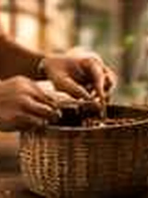 Illustrative editorial demo photograph accompanying a fictional MAQ.BIO story about craft; no real Brand or Product depicted as verified.