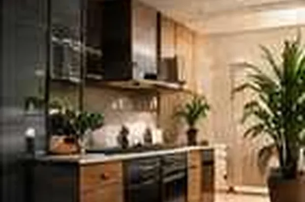 Illustrative editorial demo photograph accompanying a fictional MAQ.BIO product about interiors; no real Brand or Product depicted as verified.